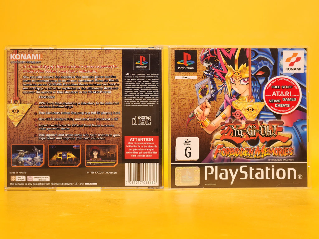 Yu-Gi-Oh! Forbidden Memories – PS1