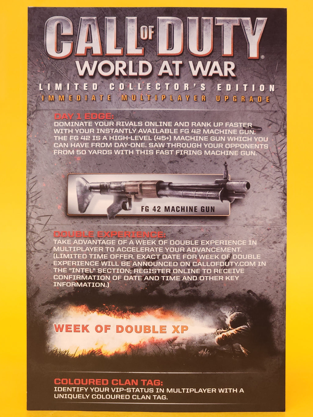 Call of Duty: World at War – Xbox 360