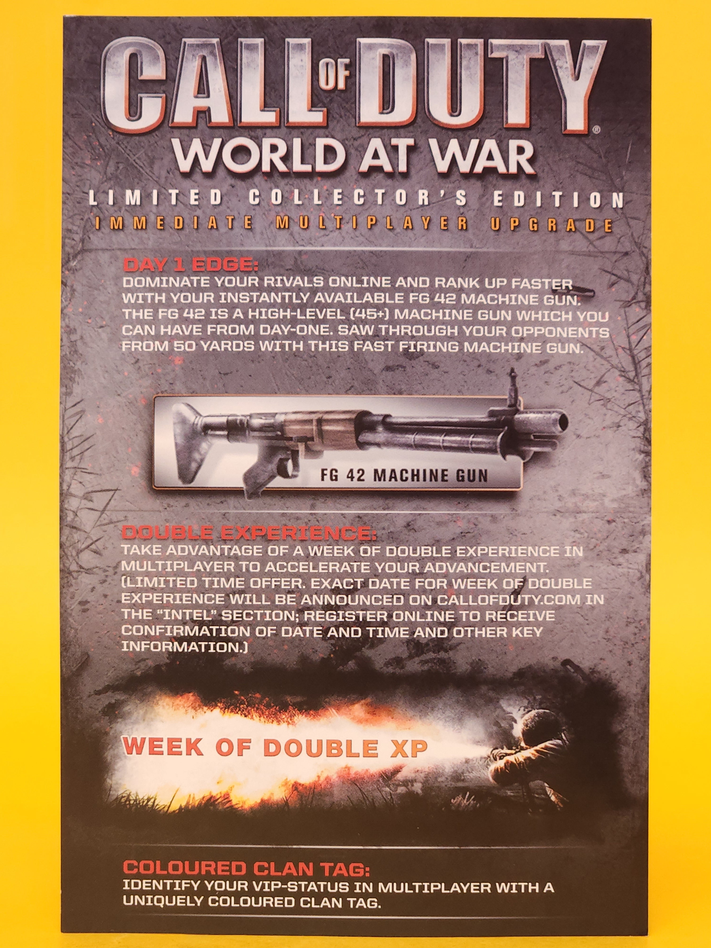 Call of Duty: World at War – Xbox 360