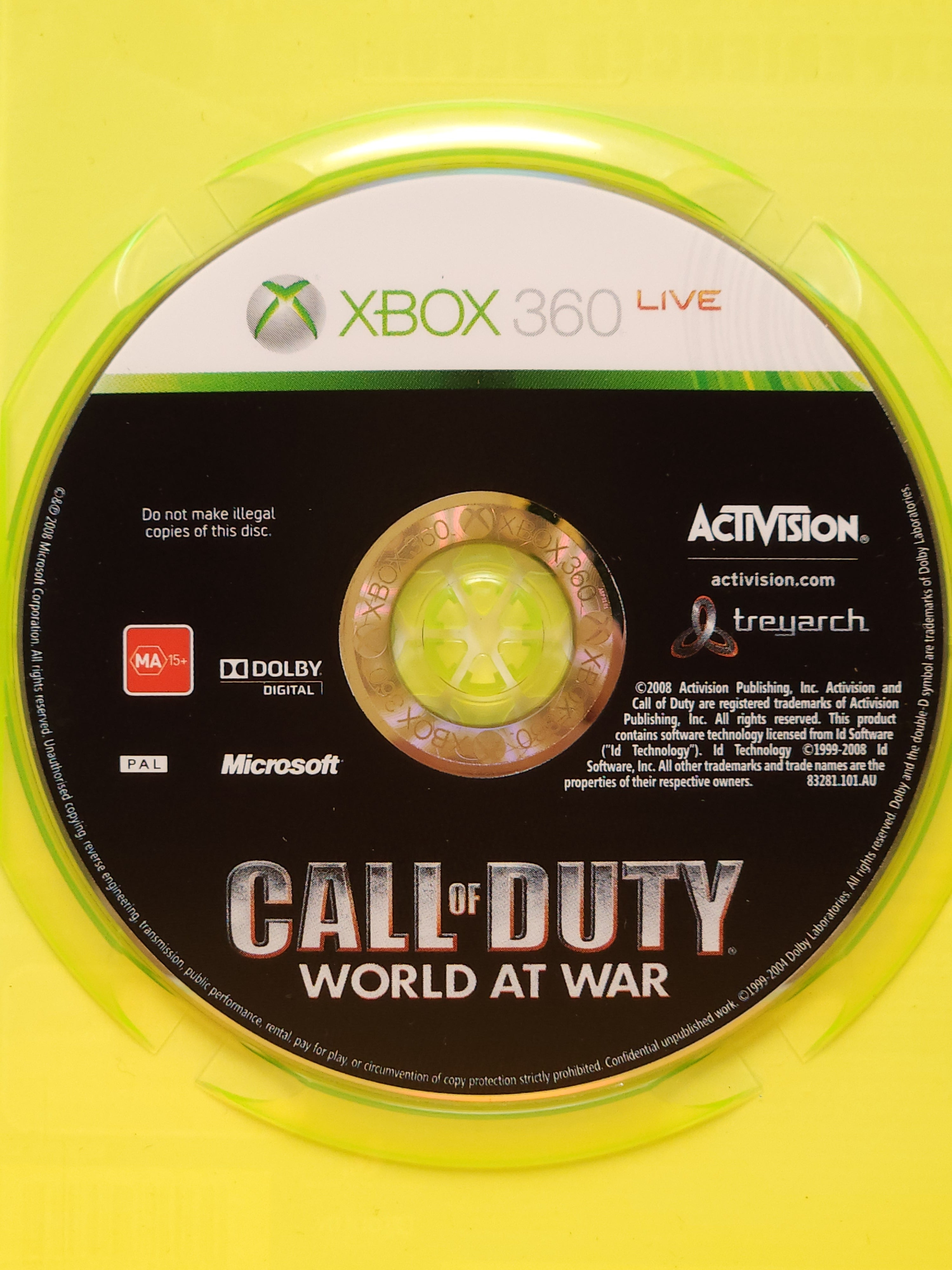 Call of Duty: World at War – Xbox 360