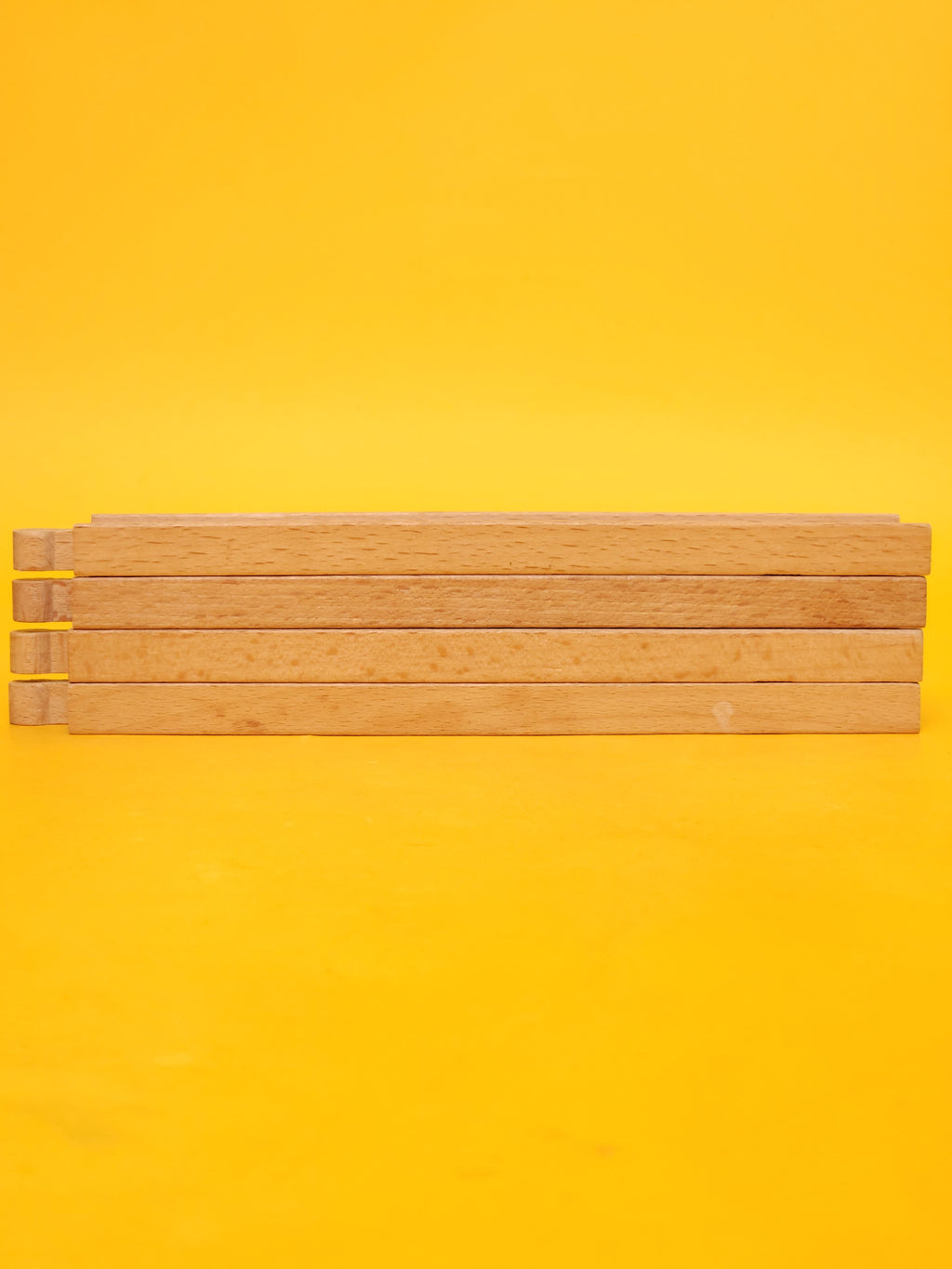 4x 8" Straight Track & Road Pieces – Thomas & Friends: Wooden Railway
