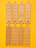 8x 6" Straight Track & Road Pieces – Thomas & Friends: Wooden Railway