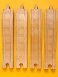 4x 8" Ascending Track Pieces – Thomas & Friends: Wooden Railway