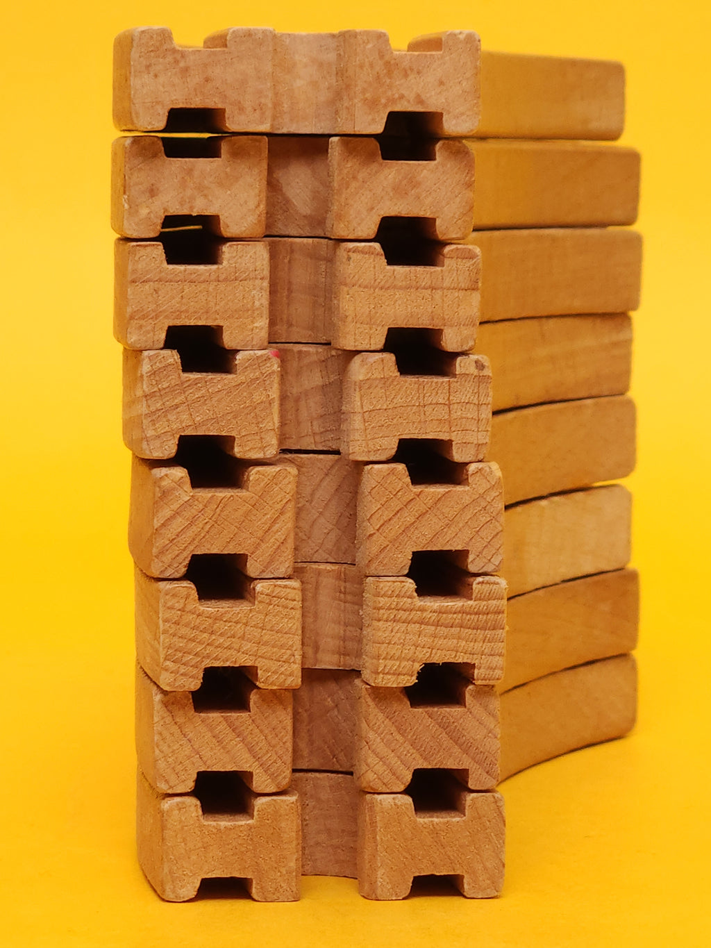 8x 6.5" Curved Track Pieces – Thomas & Friends: Wooden Railway