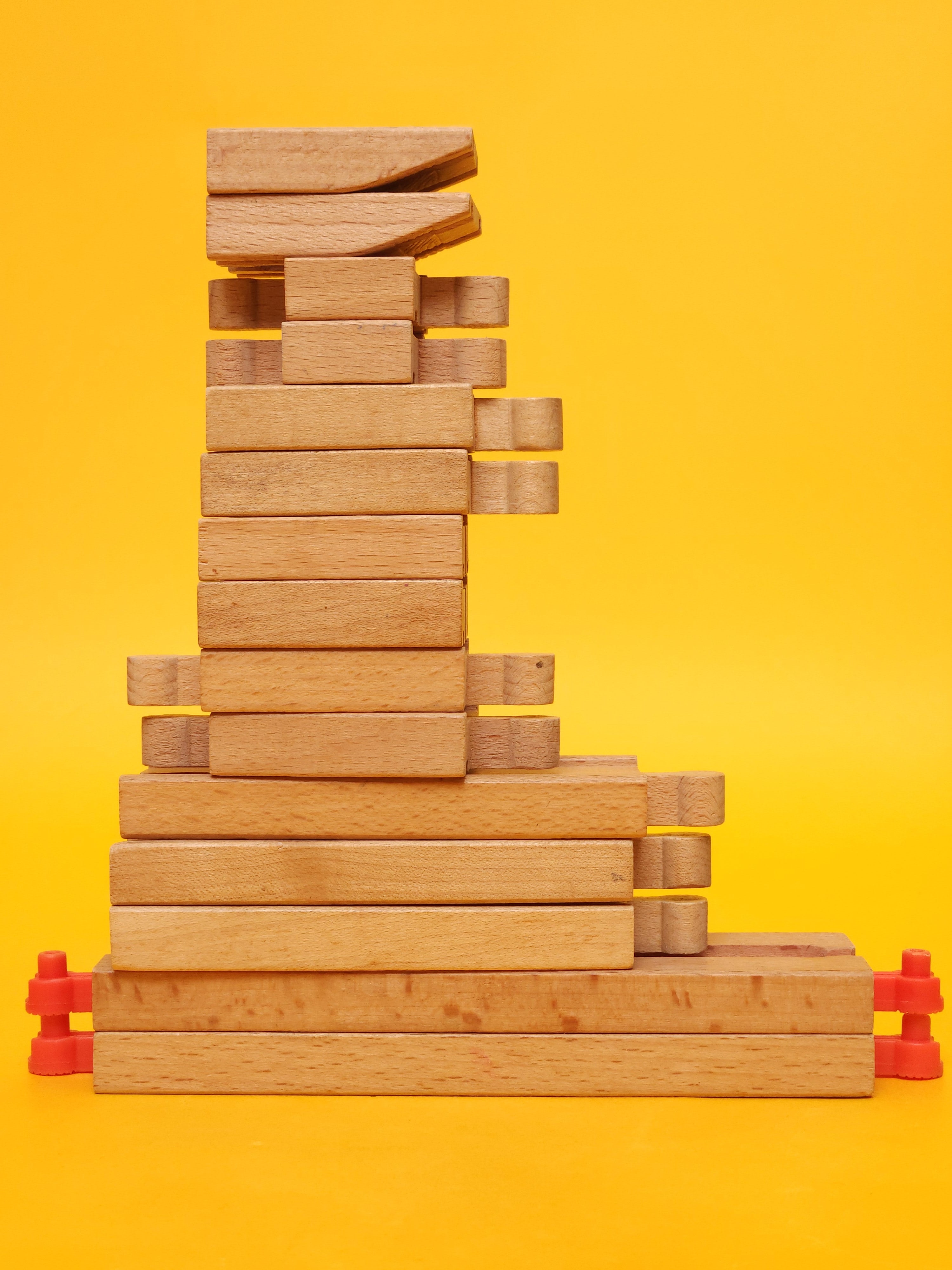 15x Adapter Track Pieces – Thomas & Friends: Wooden Railway