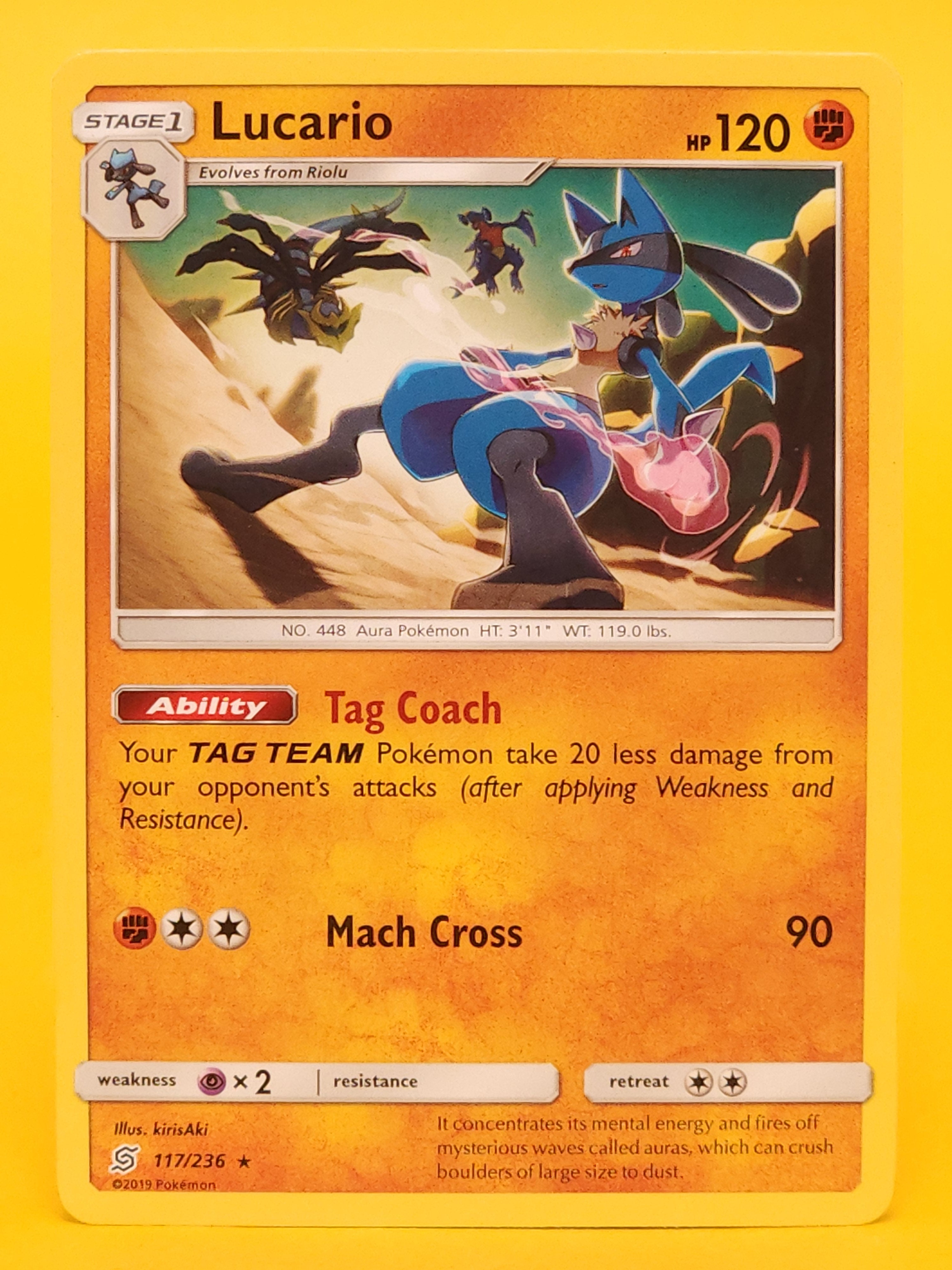 Lucario 117/236 Unified Minds – Pokémon TCG
