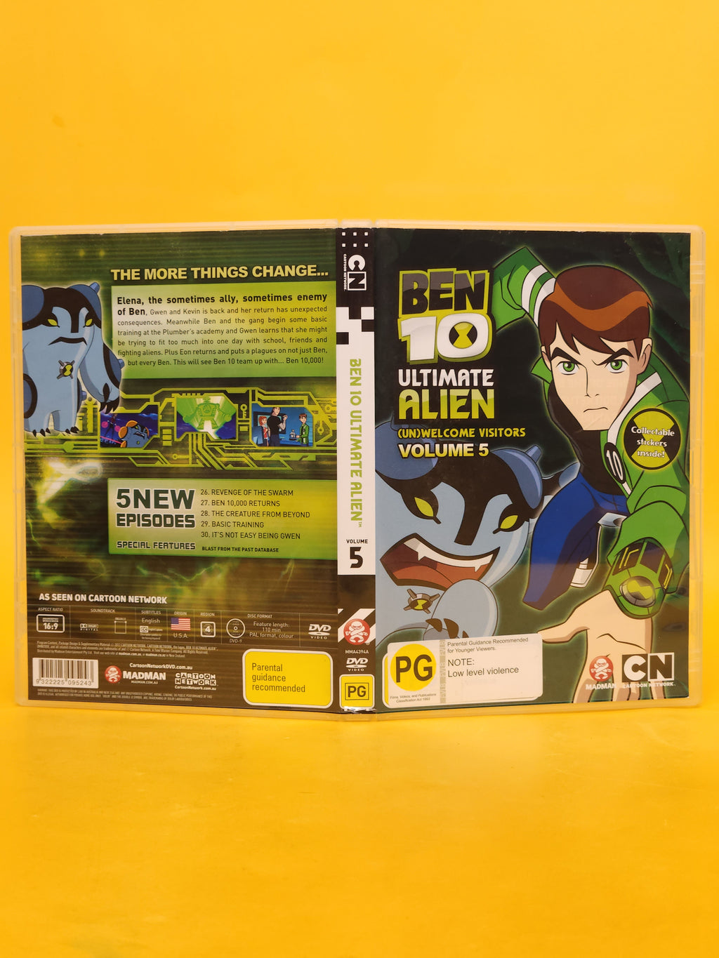 Ben 10: Ultimate Alien - Volume 5 - Unwelcome Visitors  – DVD