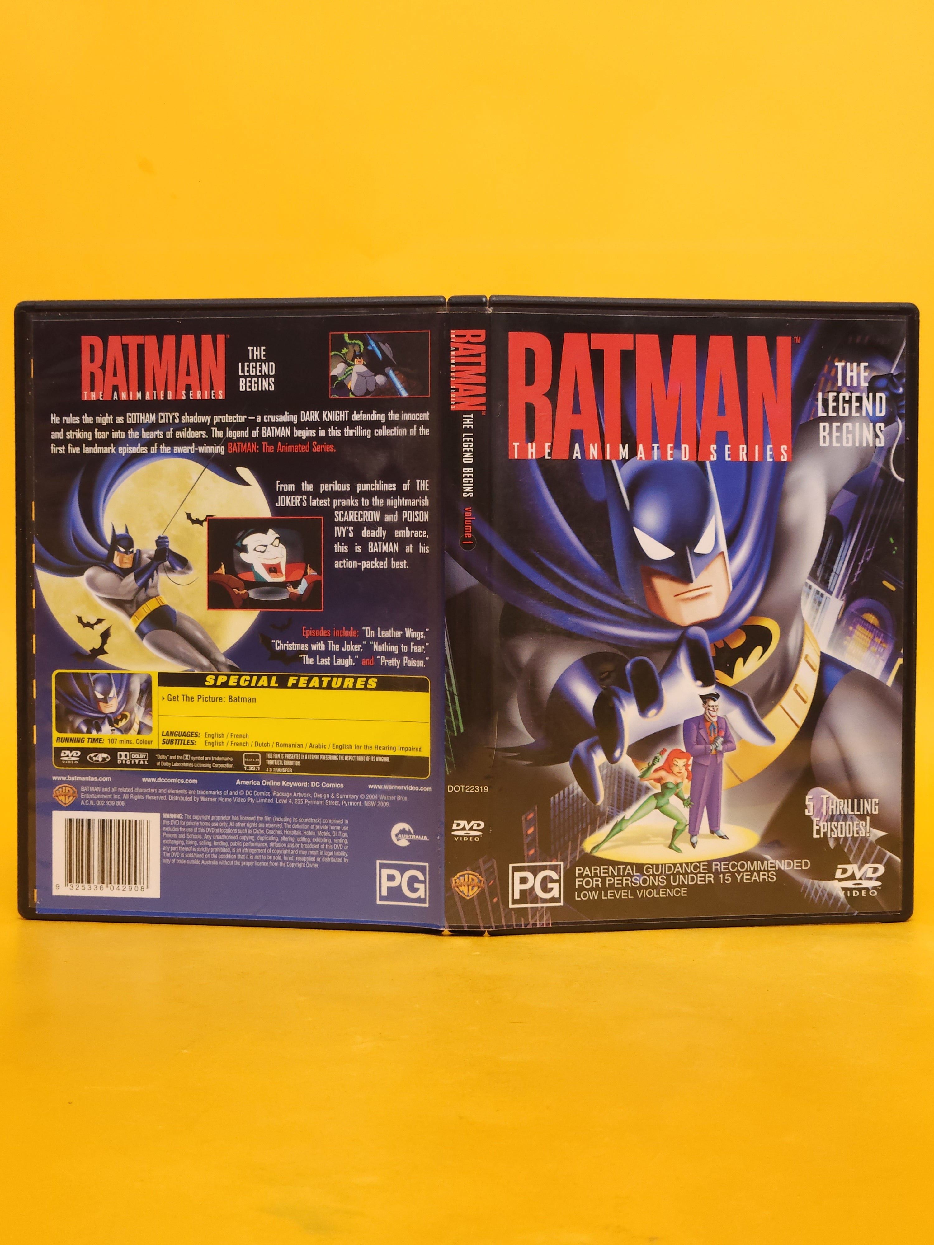 Batman: The Animated Series - Volume 1 2 3 – DVD