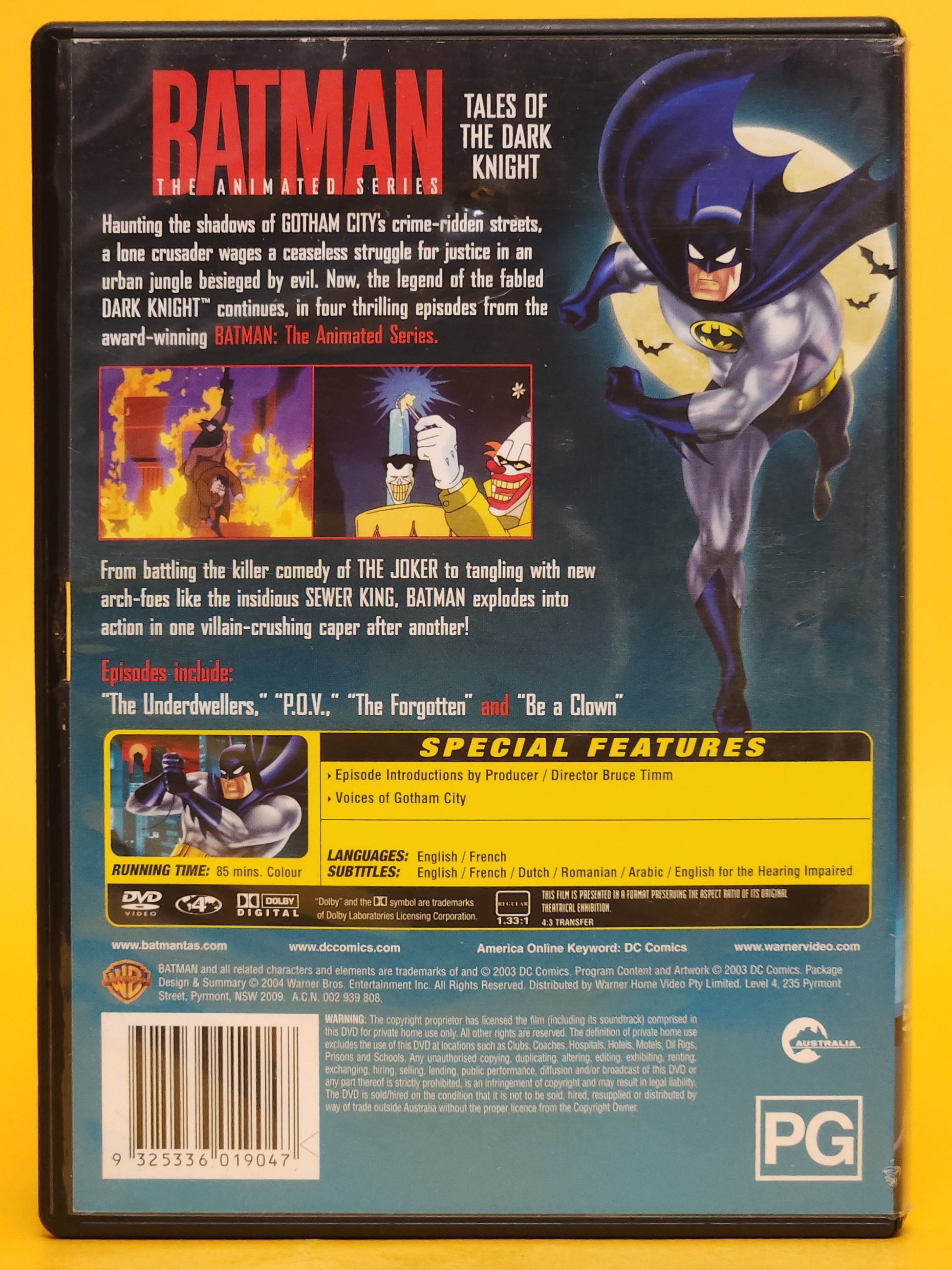 Batman: The Animated Series - Volume 1 2 3 – DVD