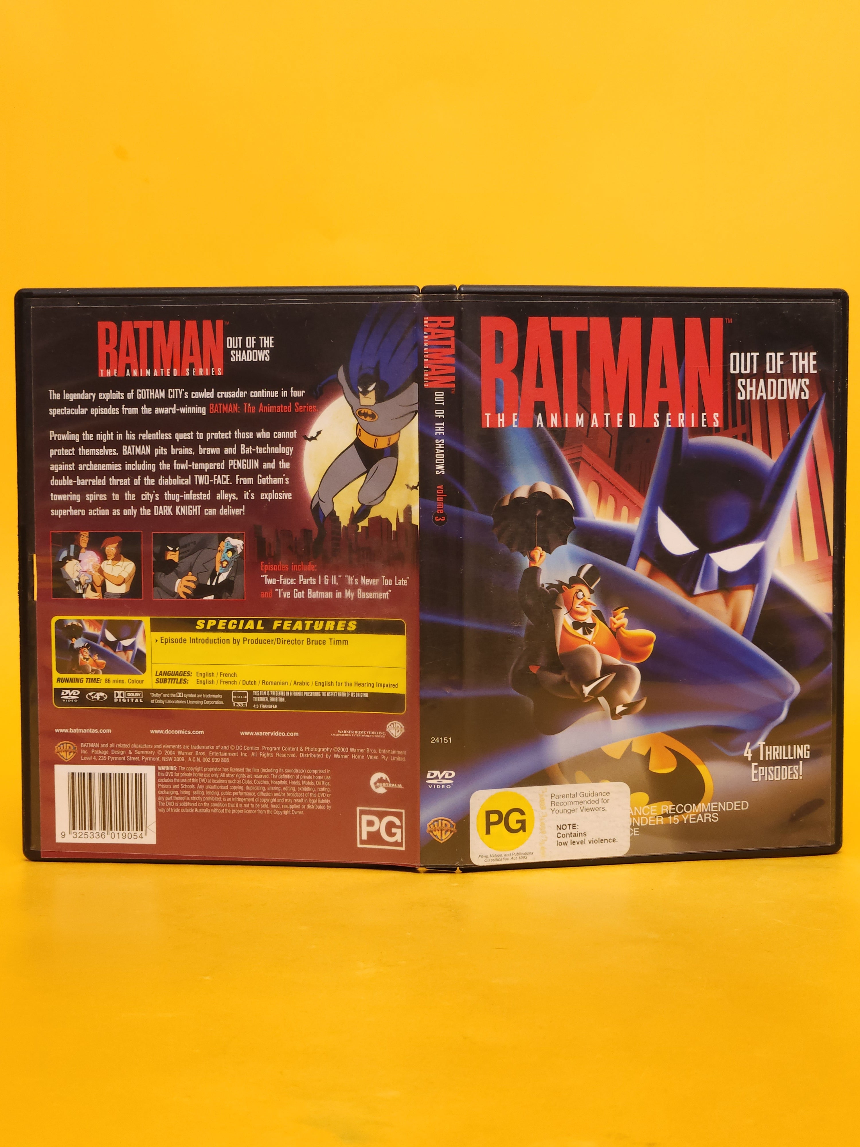 Batman: The Animated Series - Volume 1 2 3 – DVD