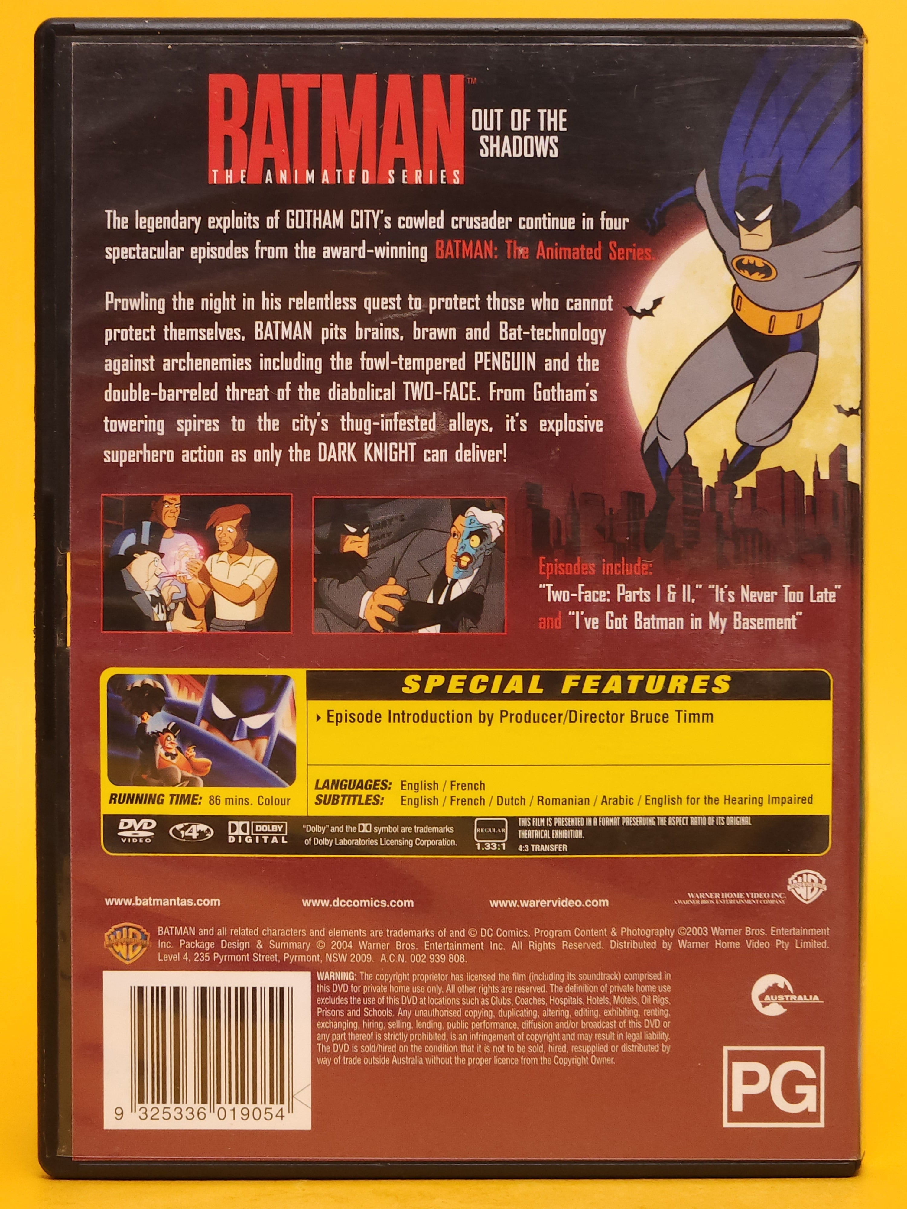 Batman: The Animated Series - Volume 1 2 3 – DVD