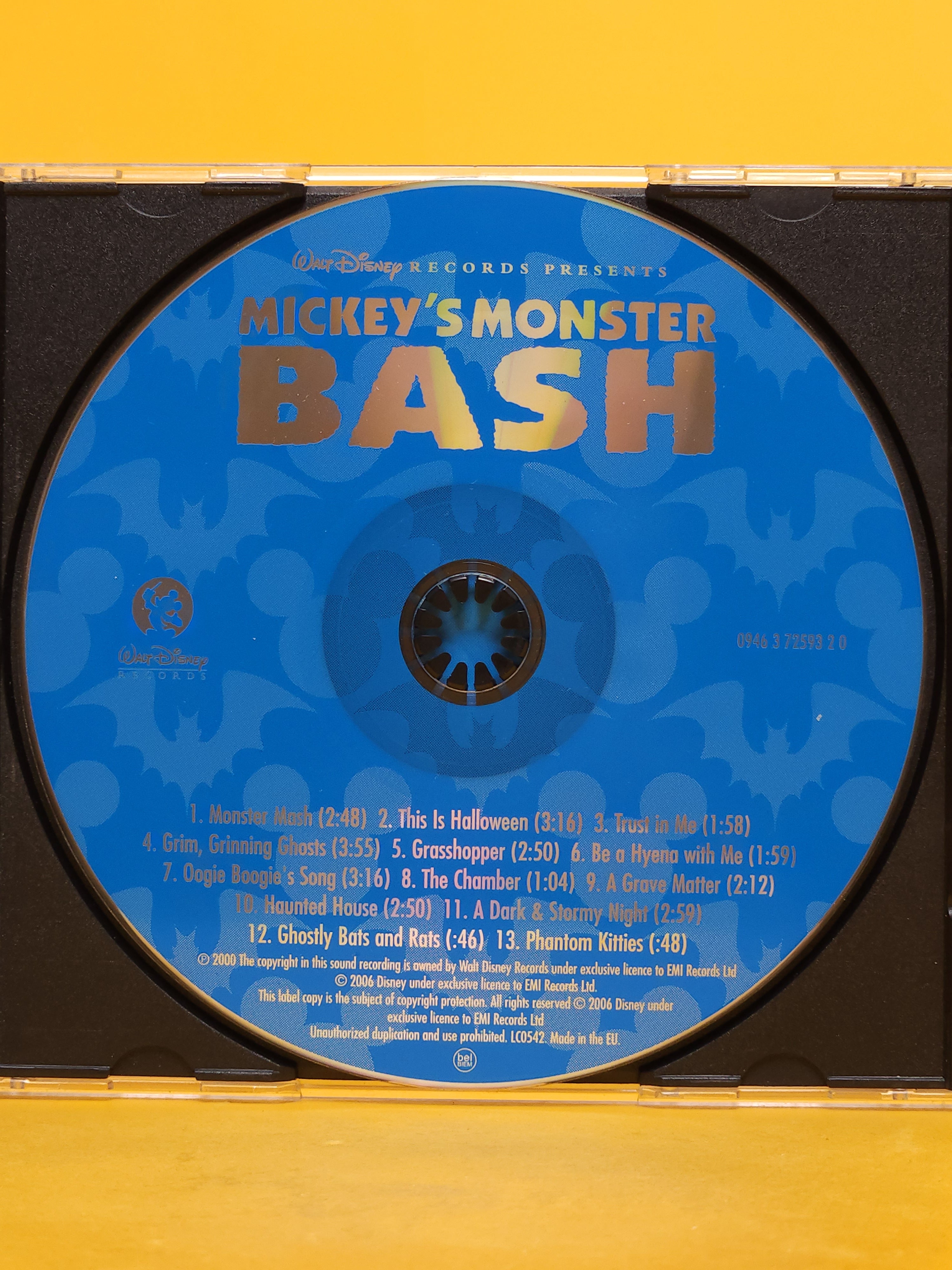 Mickey's Monster Bash  – CD