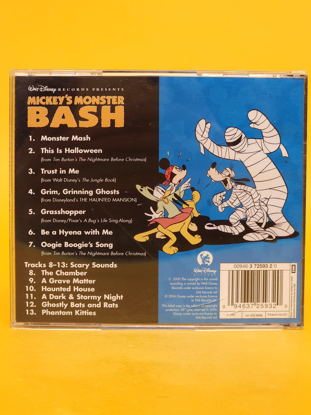 Mickey's Monster Bash  – CD