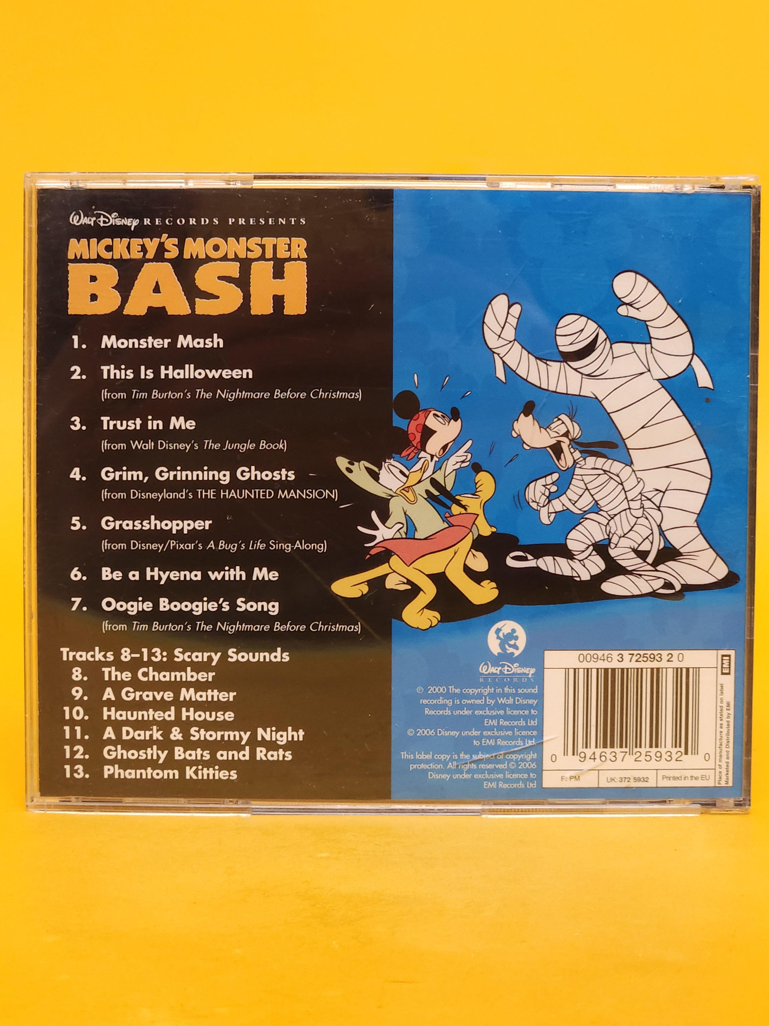 Mickey's Monster Bash  – CD