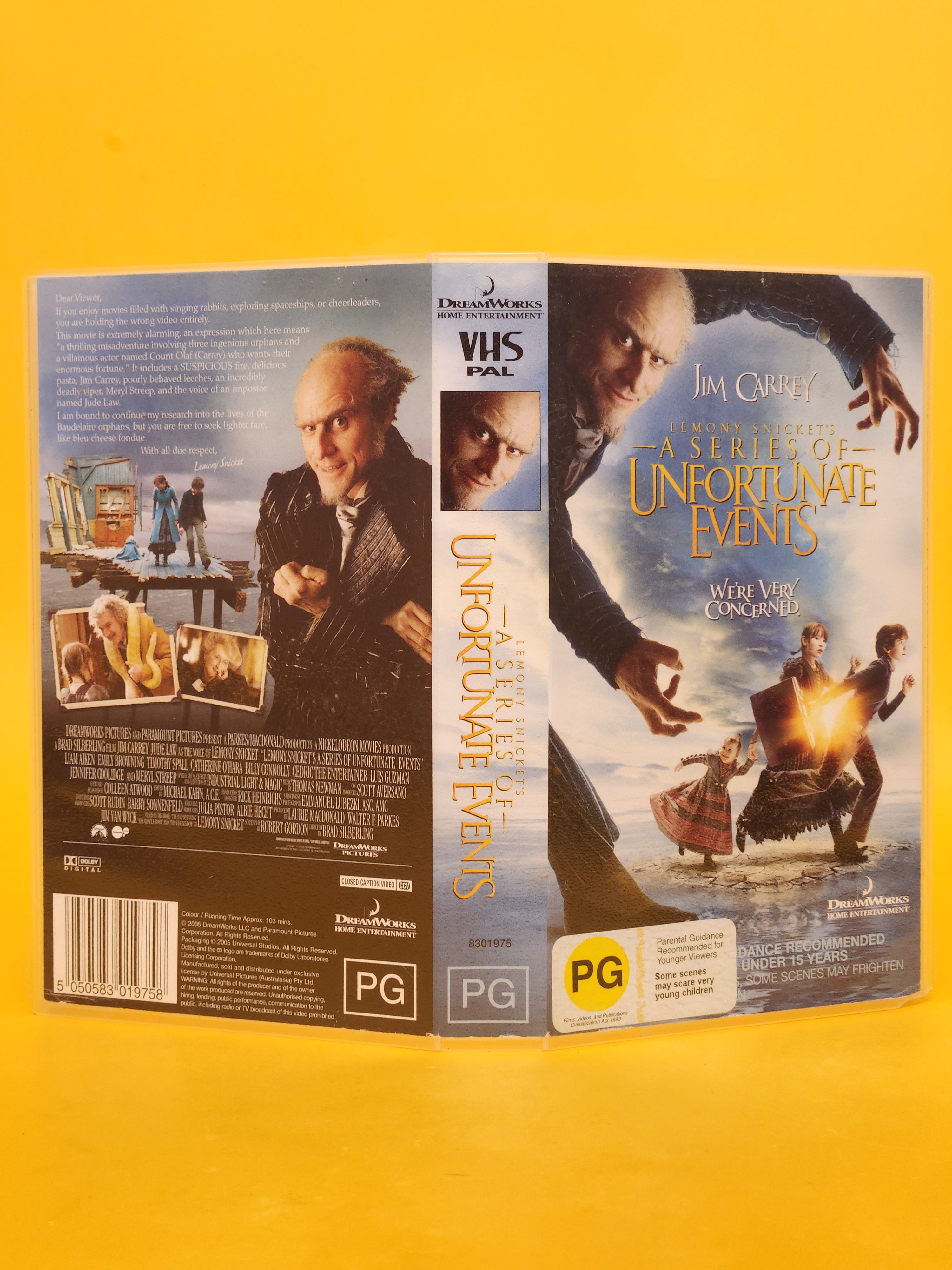 Lemony Snicket's A Series of Unfortunate Events – VHS