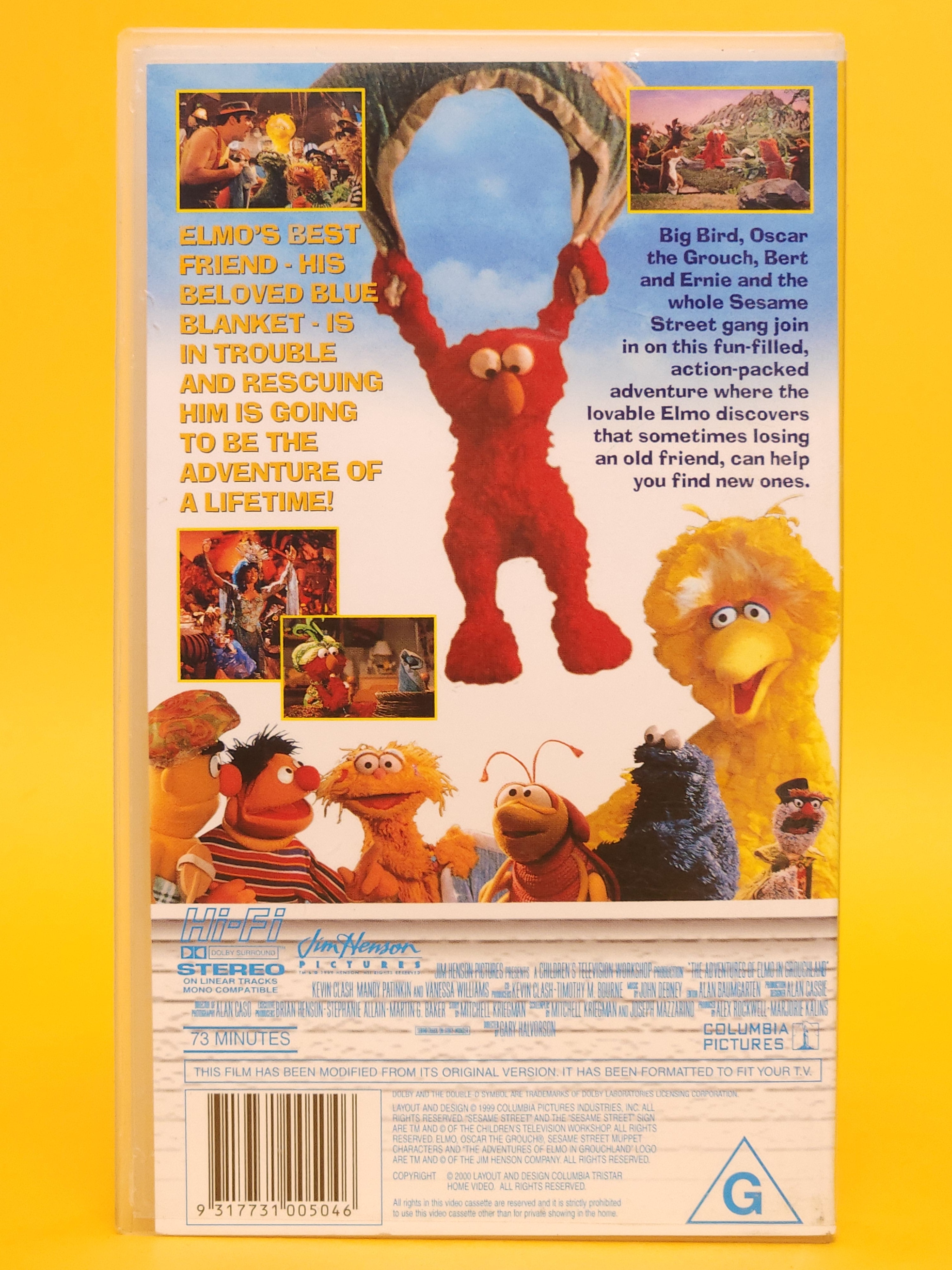 The Adventures of Elmo in Grouchland – VHS