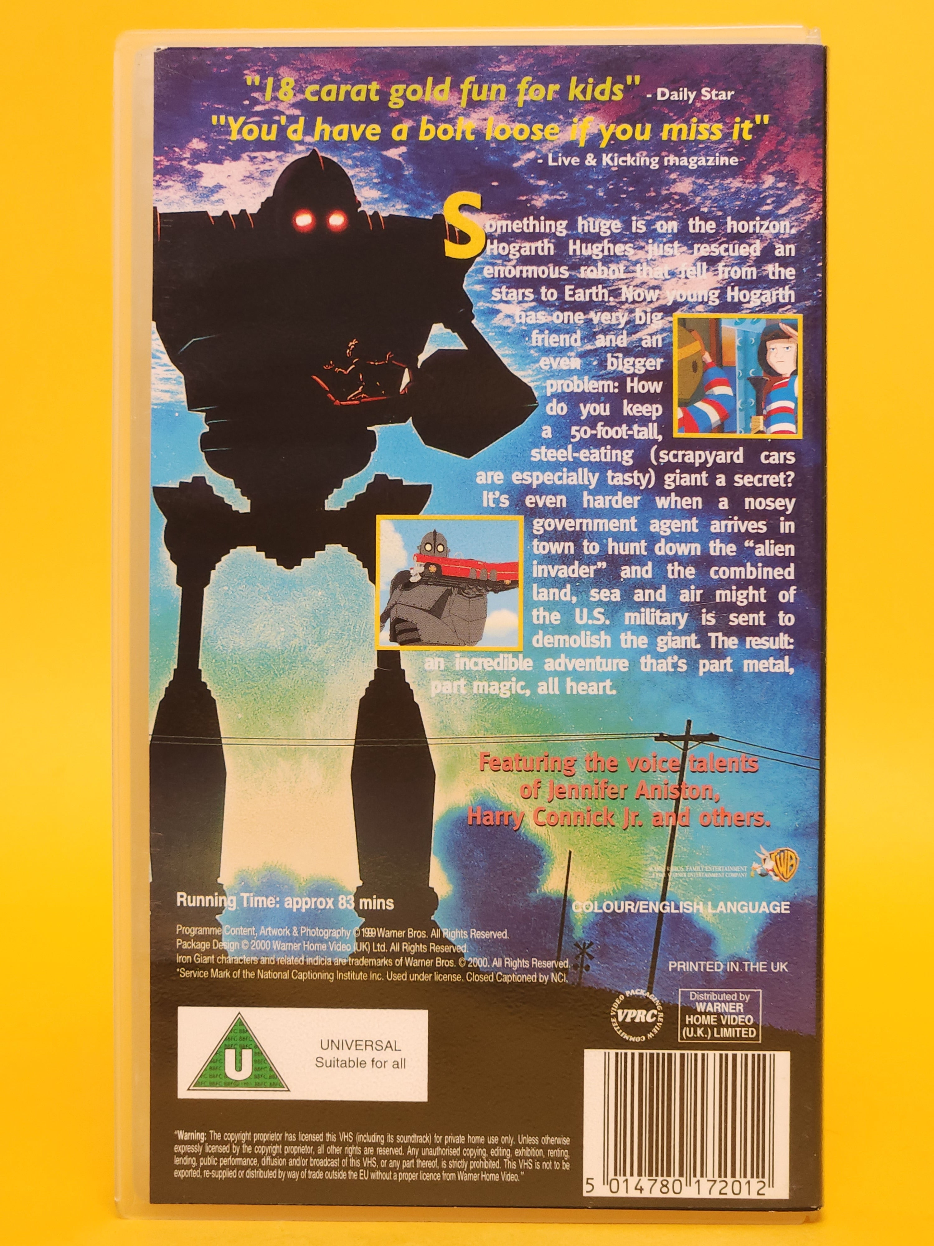 The Iron Giant – VHS