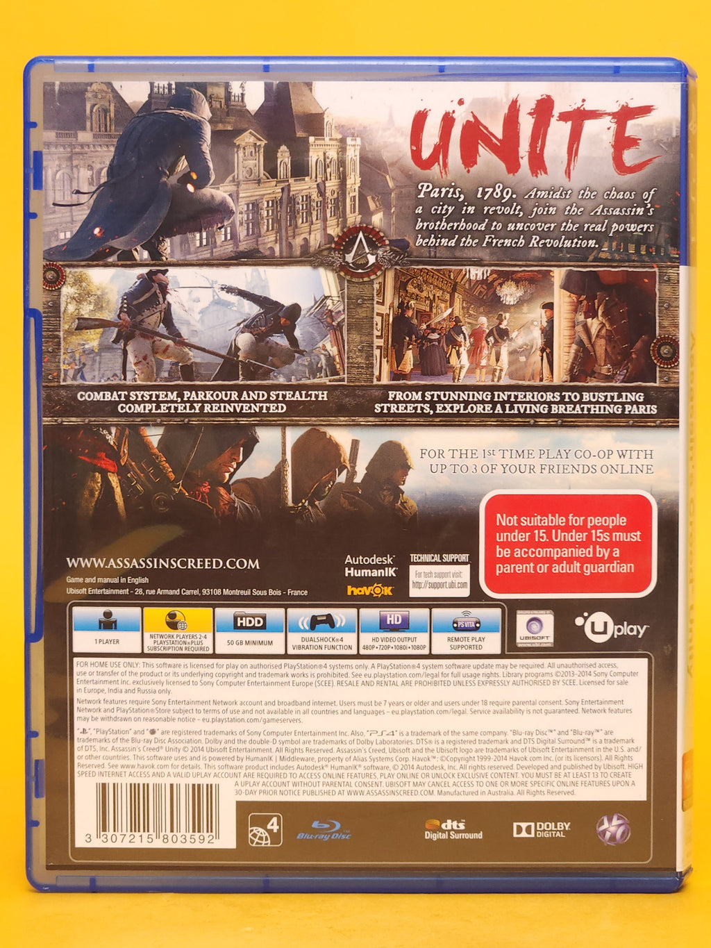 Assassin's Creed Unity – PS4