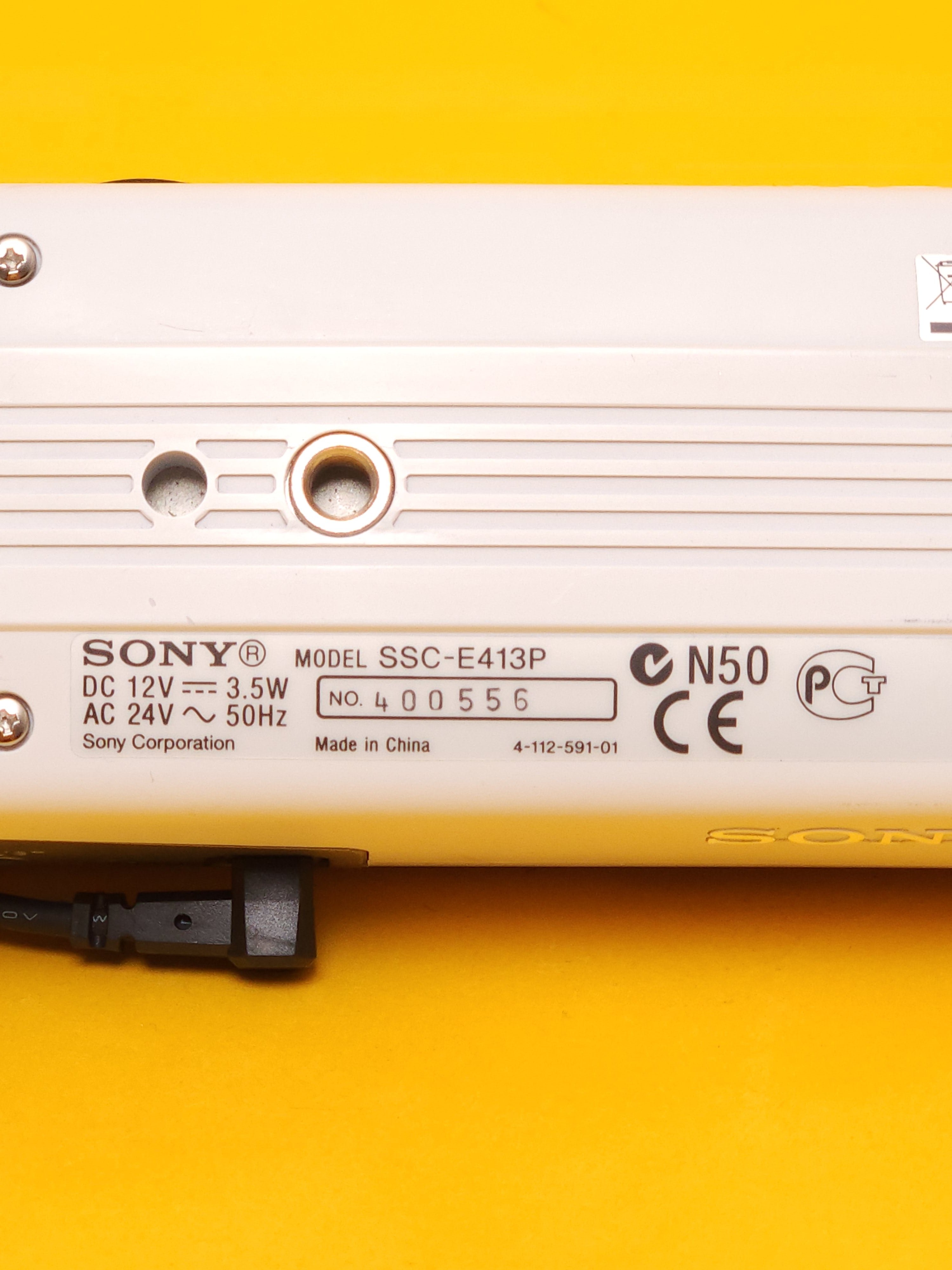 Sony SSC-E413P – Colour CCTV Video Camera
