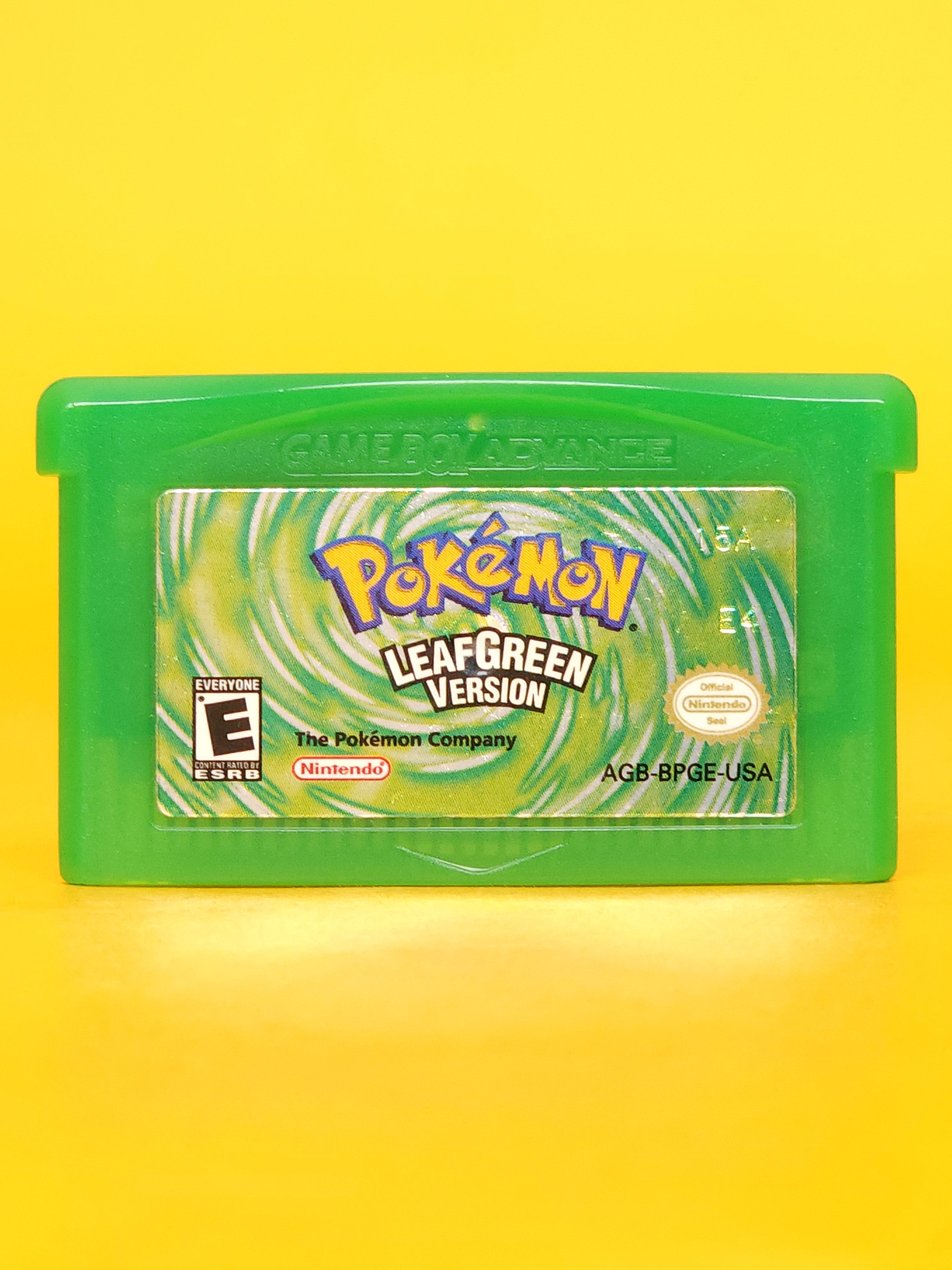Pokémon LeafGreen Version – Nintendo GBA