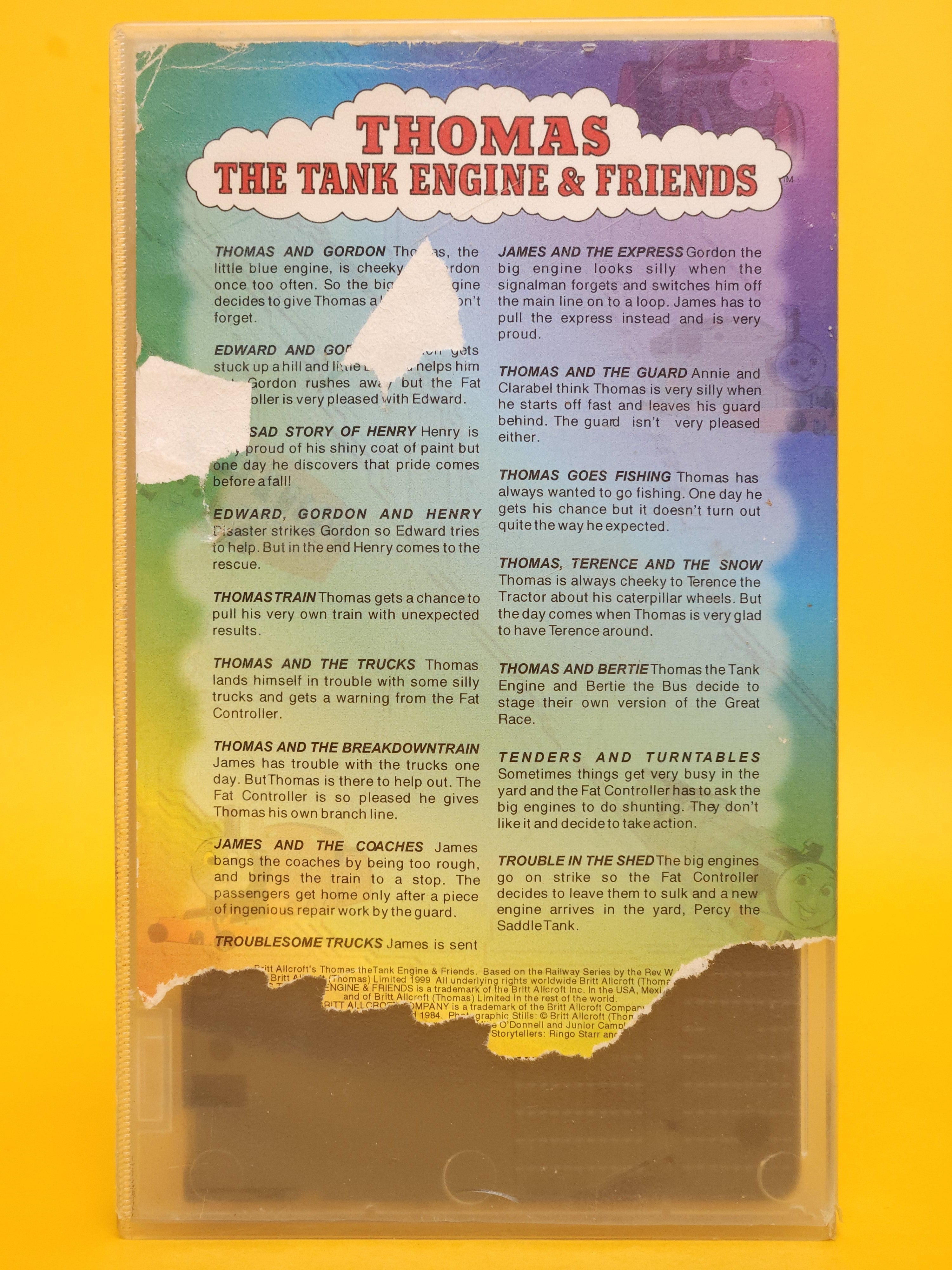 Thomas the Tank Engine & Friends: Bumper Video Collection – VHS